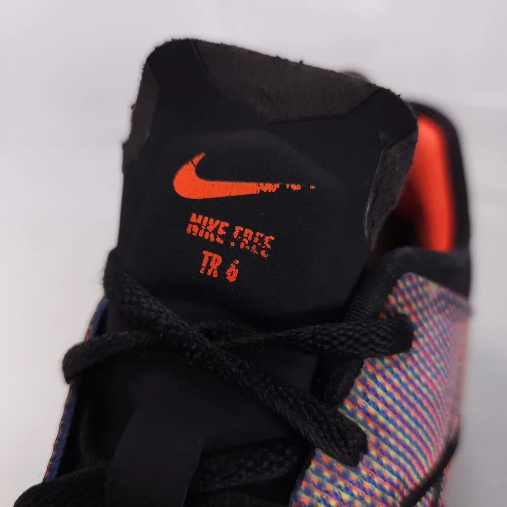 Nike Free TR 3 Athletic Running Shoe Womens Size 8.5 833424-006 Gray Black